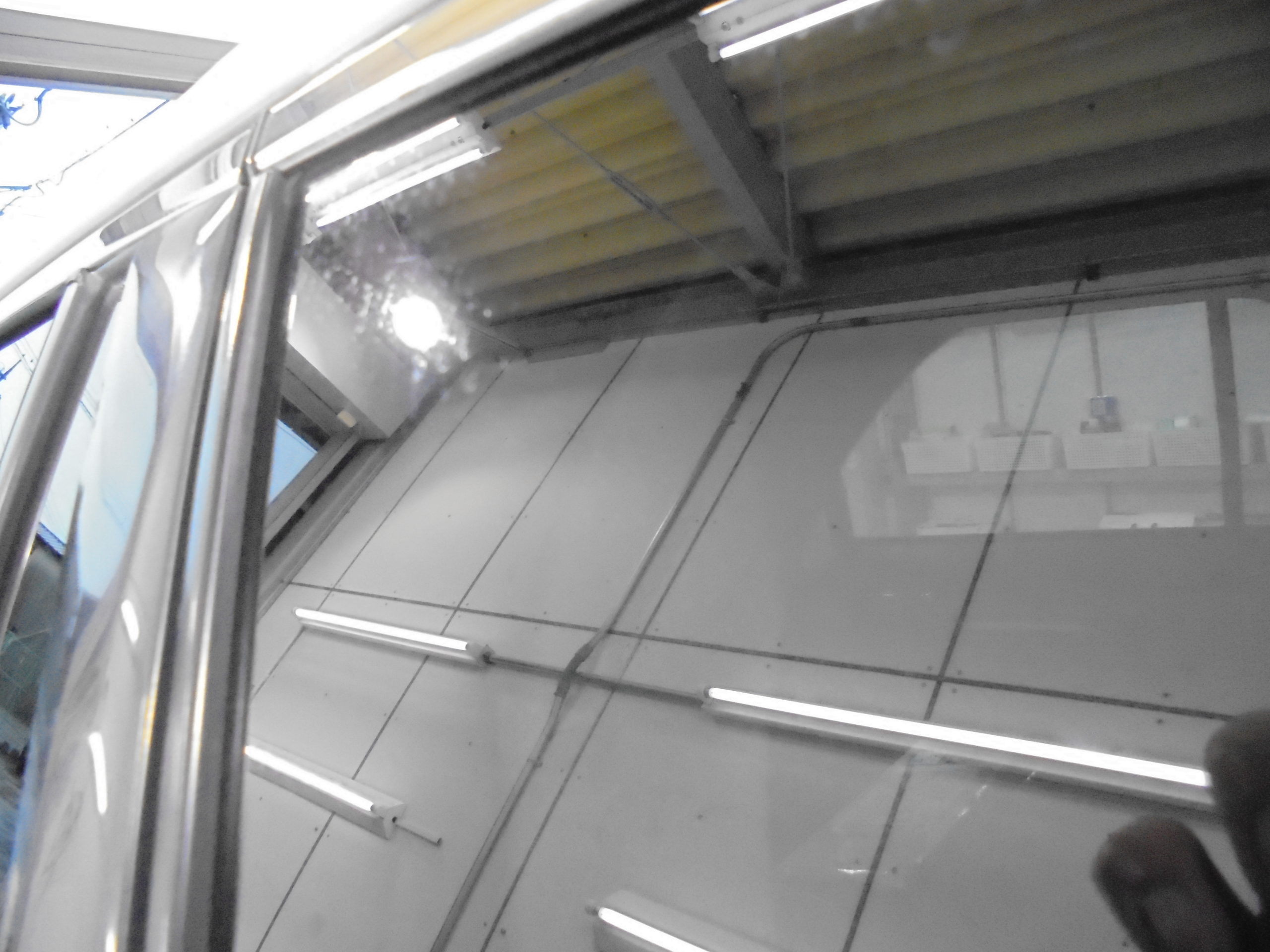 レガシィワゴン撥水ｶﾞﾗｽ施工前 (3)